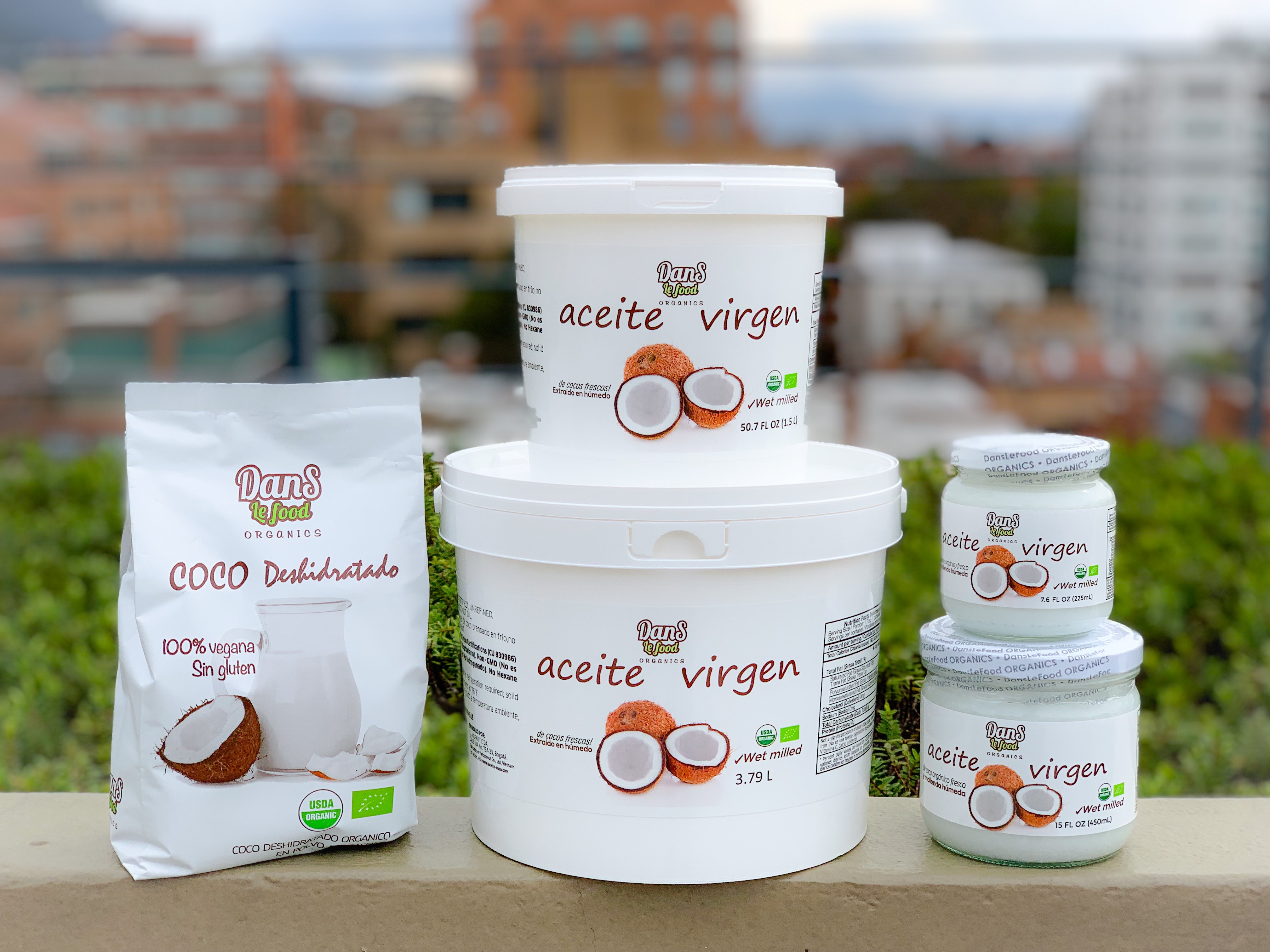 Línea completa de productos Danslefood para empresas