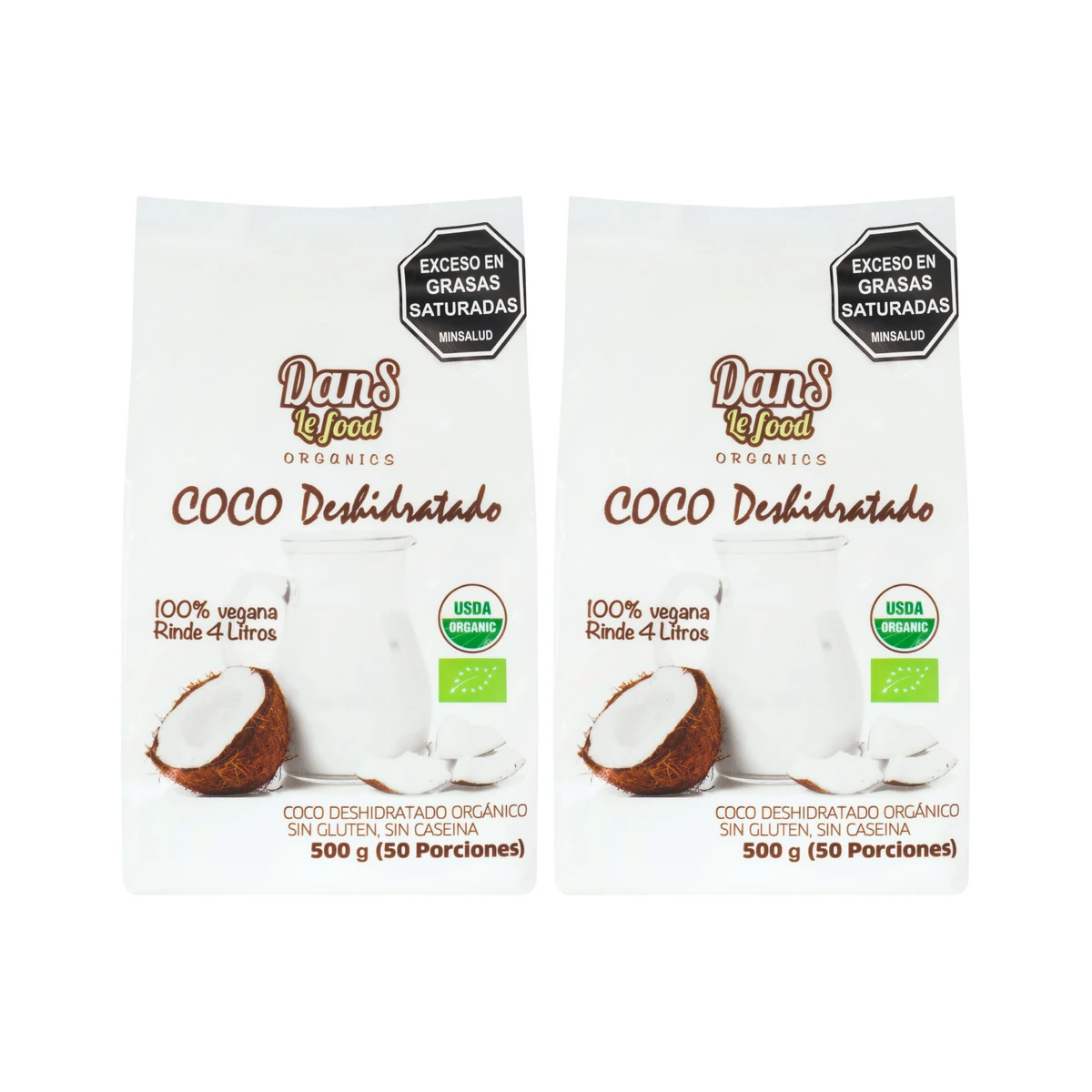 Combo Leche de Coco en Polvo × 2