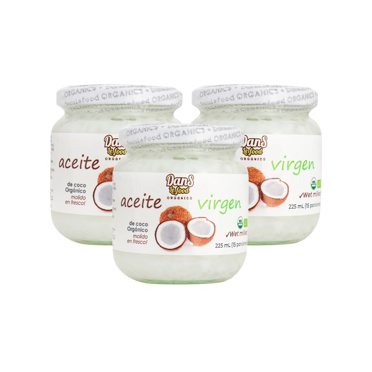 Combo Aceite Virgen 225ml × 3