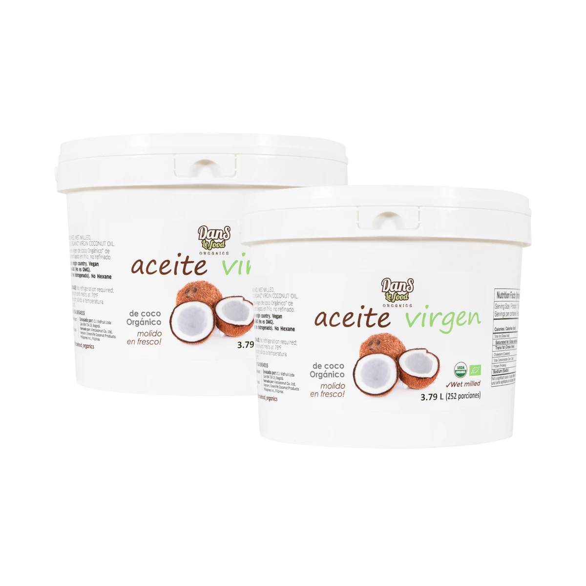 Combo Aceite Virgen 3.79L × 2